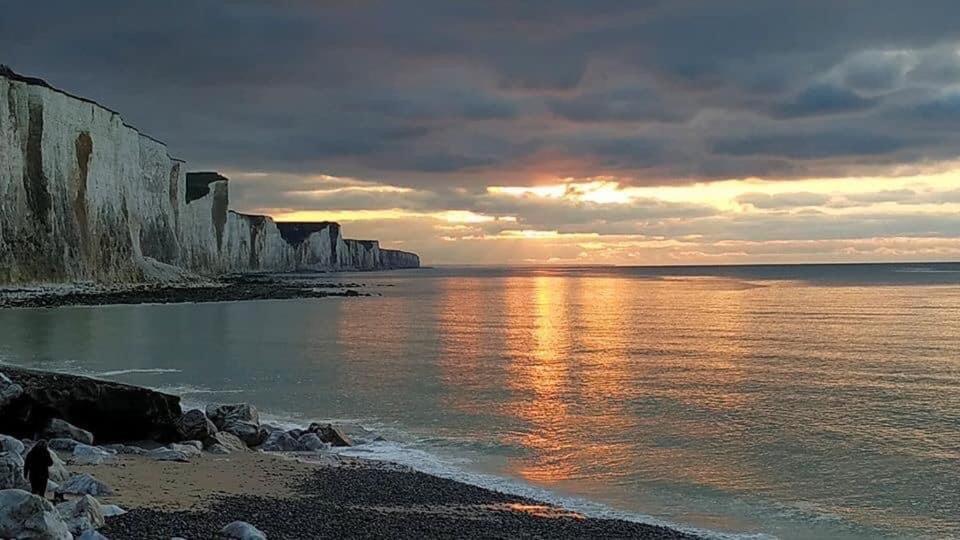 Plage A 50M Appartement Reves Tranquilles Villa Les Bains De Mers Bagian luar foto